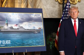 Navy plans to buy 15 costly Trump-class battleships by 2055
